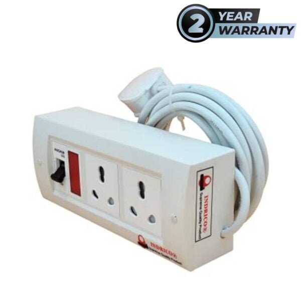 INDRICO AC Switch Board with MCB Multi Outlet Extension Fitted with,2 ...