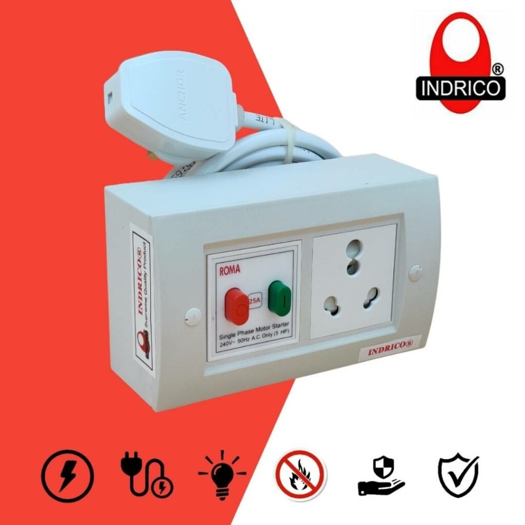 INDRICO 16 Amp Extension Board for Air Conditioner (A.C.) Split Window